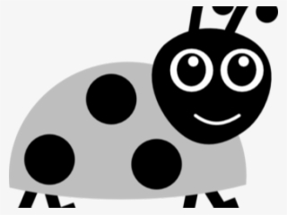 Ladybird Clipart Black And White