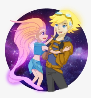 Zoe X Ezreal By Zombieamber - Lol Ezreal And Zoe