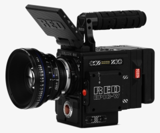 V Mount Battery Red Camera