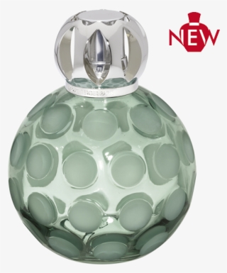 Sphere Green - Glass Lampe - Lampe Berger Verte