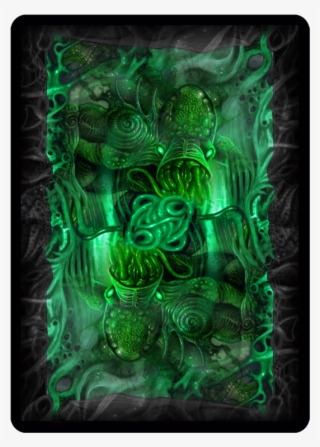 Playing Card Back Design - Fractal Art