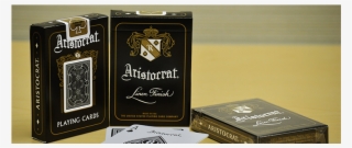 Aristocrat Black Edition Playing Cards - Playing Card