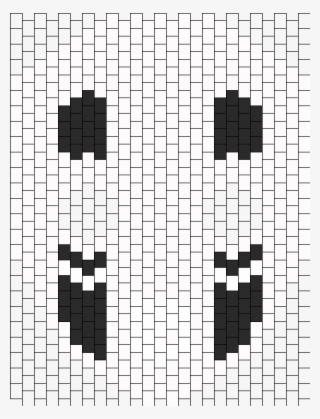 No Face From Spirited Away Mask Bead Pattern - Beading Patterns Dead Pool