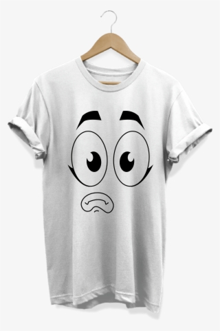 Cute Face Men Half Sleeve T-shirt - T-shirt