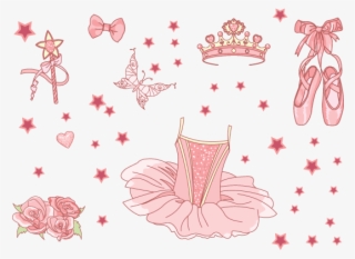 Ballet Selecione A Cor - Itens Bailarina Png