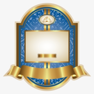 Frame Background, Paper Background, Label Templates, - Gold Frame Ribbon Png