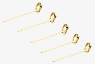 Biodore® Cocktail Sticks, Knot Cocktail Sticks, Bamboo, - Earrings