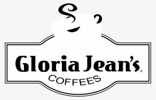 Gloria Jeans Coffee Logo Black And White - Gloria Jeans Coffee