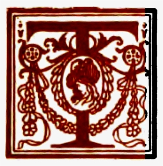 Dropcap, Letter T Fables For The Fair - Circle