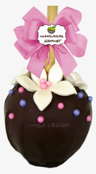 Manzana Envuelta De Caramelo Con Capa De Chocolate - Caramel