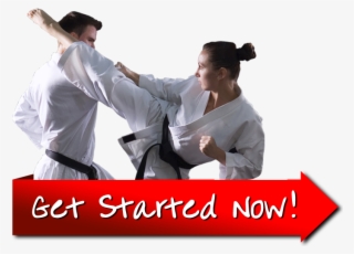 Adult - Karate Woman Png