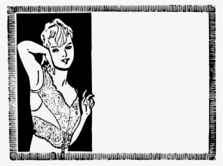 This Free Icons Png Design Of Simple Lady Frame