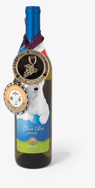 Apple Award - Glass Bottle