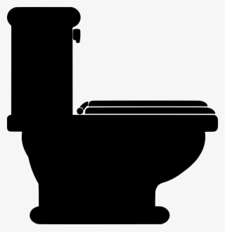 Download Png - Toilet Black Clipart