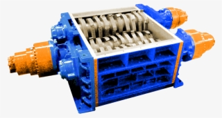 3 Shaft Industrial Shredder 3r 125 Hp Series Hydraulic - Industrial Crusher