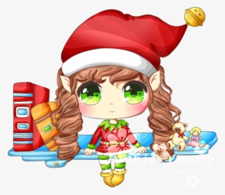 600 X 600 4 - Elf On The Shelf Anime Drawing