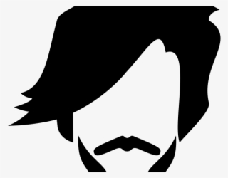 Dark Hair Clipart Gents - Men Hair Clipart Png
