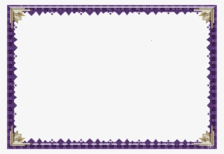 Purple Picture Frames 2 Of 4 Pages - Paper