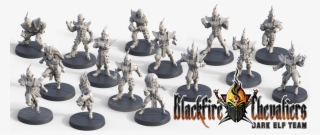 Dark Elf Team - Iron Golem Dark Elves