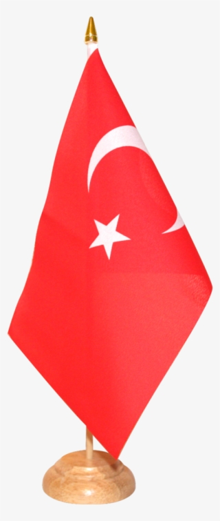 Turkey Table Flag - Red Flag