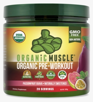 Organic Pre Workout- Passionfruit Guava - Organic Pre Workout Ingredients