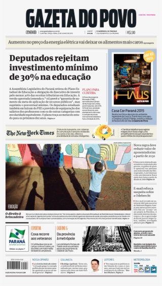 Capa - Gazeta Do Povo