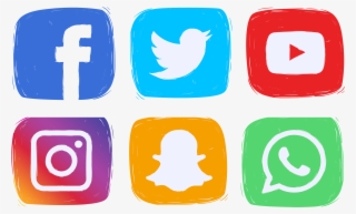 Social Media Icons Clipart