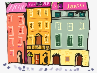 Apartment Complex Clipart Church Building - Clip Art