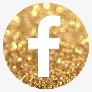 Instagram Gold Supportive Guru - Gold Glitter Social Media Icons Png