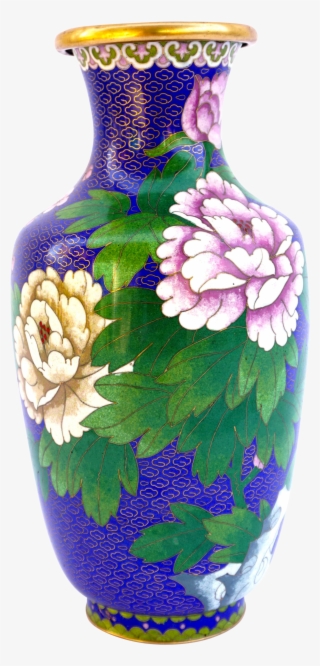 Large Antique Japanese Cloisonné Vase - Vase