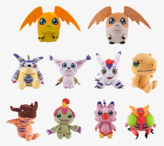 This Listing Is For Only 1 Random Blind Box, Containing - Digimon Plush Blind Box