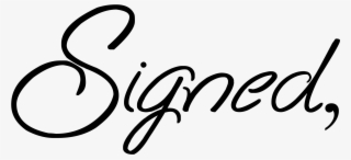Signed Logo