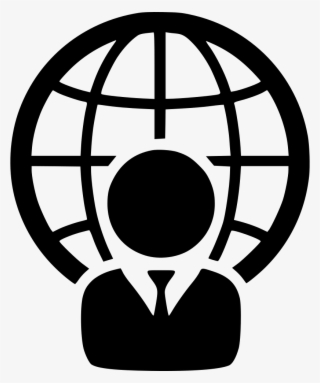 Png File Svg - Basic Globe Silhouette
