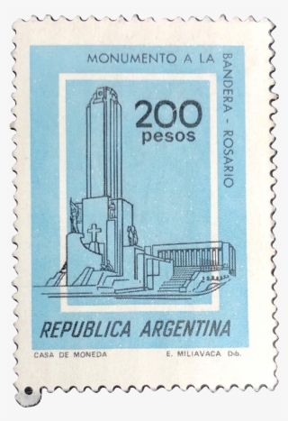 This Lovely Stamp Is Part Of A Set That Was Issued - Stamps Argentina Monumento A La Bandera