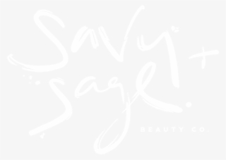 Savy Sagemainlogowhite - Calligraphy