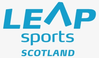 Leap Sports Scotland Logo Blue - Graphic Design