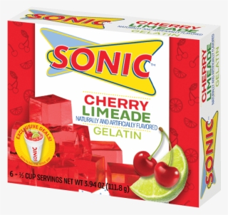Sonic Cherry Limeade Gelatin - Sonic Cherry Limeade Jello