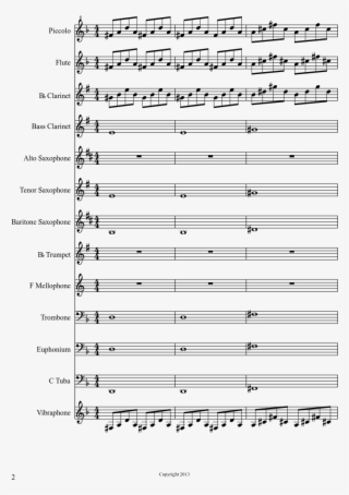 Skrillex Marching Band Sheet Music Composed By James - Let Me Clear My Throat Bari Sax Sheet Music