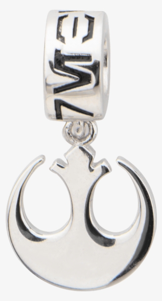 Rebel Alliance Sterling Silver Dangle Charm - Silver