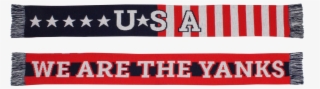 Usa Soccer Scarf - Label