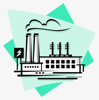 Banner Library Stock Natural Gas Pptx Burn To Make - Clip Art Power Plant