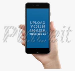 Iphone 7 Clipart Royalty Free - Hand Holding Iphone 6 Png