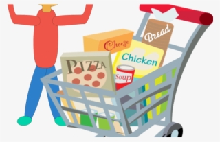 #5 Biryani And Dumbbells Pak-cord - Grocery Cart Png