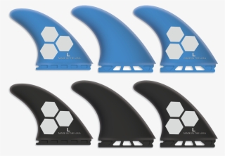 Channel Islands 1 Tab Thruster Surfboard Fins - Arch