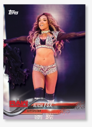 2018 Topps Wwe Alicia Fox - Alicia Fox 2018