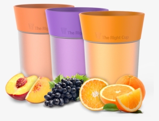 A Pack Of Three Flavored Cups - Orange