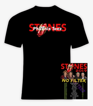 Rolling Stones 2019 Concert Tour 'no Filter' - Pink Tour Merchandise 2018