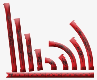 This Set Of Maneuver Templates Also Includes A Range - Graphic Design