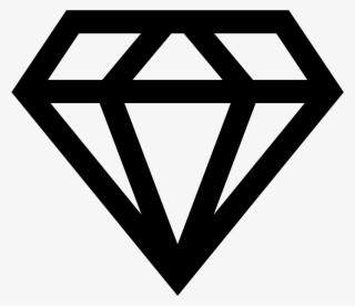 Black Diamond Png - Black And White Gemstone Vector