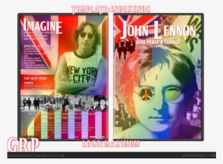 Give Peace A Chance Box Art Cover - John Lennon New York City